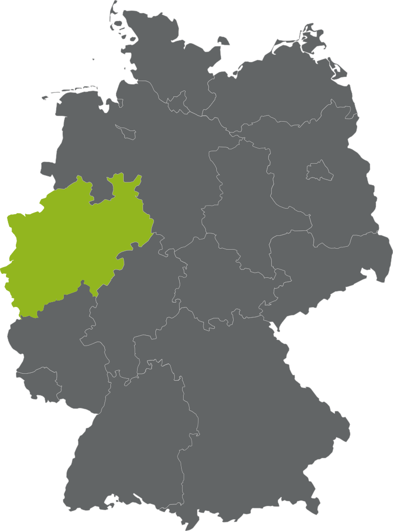Nordrhein-Westfalen Karte